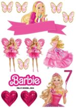 Vafe comestibile, Barbie 7 ani
