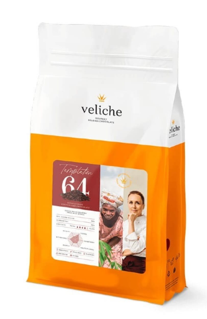 Ciocolata Neagra Belgiana, Veliche, 10 kg , 64%