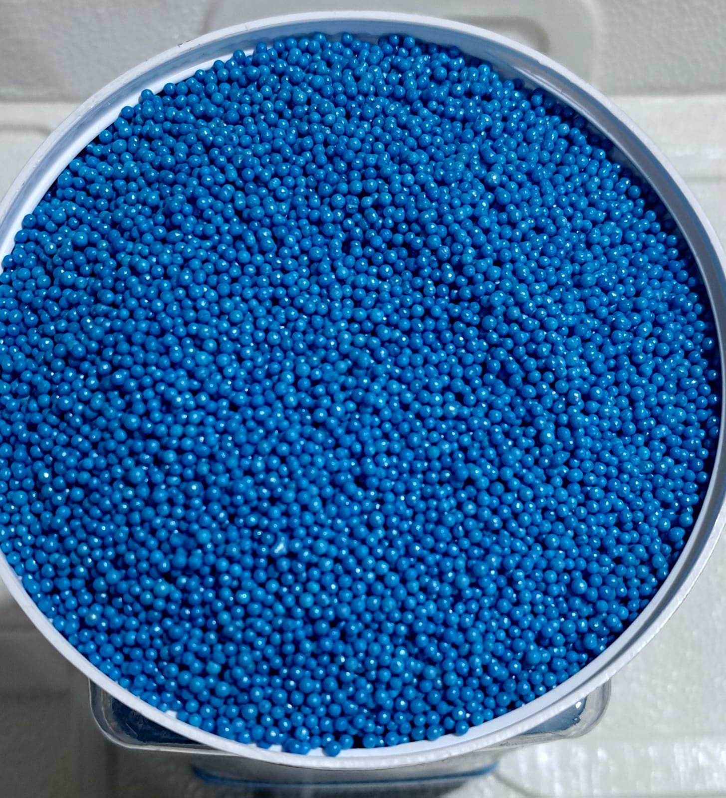 Perle comestibile, decor, ALBASTRU, CER, marunt, 1 mm