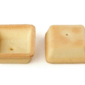 Tarte patrate, 4,5*4,5 cm 250 buc, 3 KG