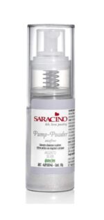 Colorant comestibil SILVER, Saracino 10 gr cu pulverizator