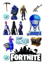 Vafe, Imagini comestibile , Fortnite nr 2