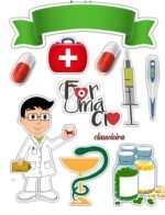 Vafe, Imagini comestibile , Tematica medic nr 2
