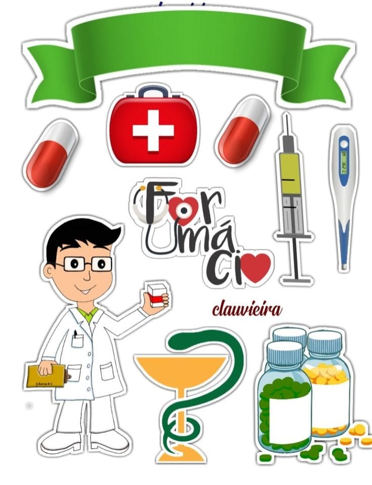 Vafe, Imagini comestibile , Tematica medic nr 2