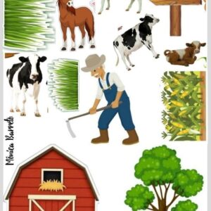 Vafe, Imagini comestibile , agricultor