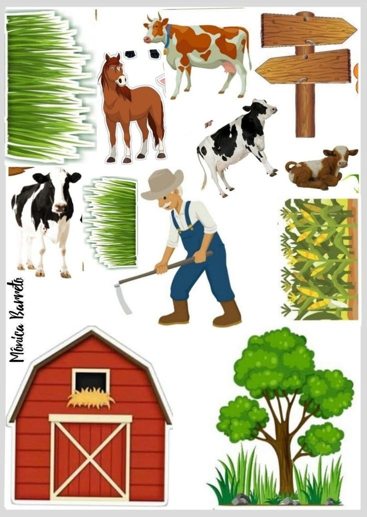 Vafe, Imagini comestibile , agricultor