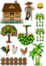 Vafe, Imagini comestibile , ograda pasari