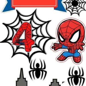 Vafe comestibile, Spiderman , nr 7