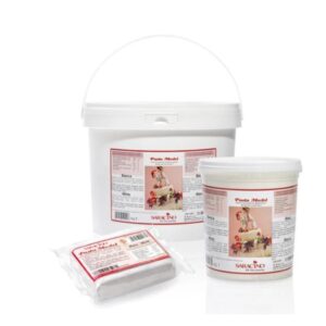 Pasta de zahar, pentru acoperire si modelaj Saracino PREMIUM,ALB, 5 KG