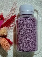 Perle comestibile, Lila 2mm, 85 gr