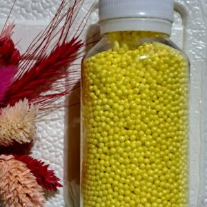 Perle comestibile, galben marunt , 85 gr