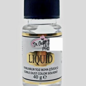 Dizolvant comestibil pentru pudra aurie decor, Solvent 40 ml