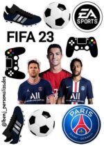 Vafe comestibile, messi, ronaldo neymar
