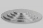Platforme, grose 1,2 cm, arginti, 28 cm