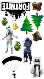 Vafe, Imagini comestibile , Fortnite nr 5