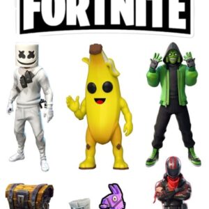 Vafe, Imagini comestibile , Fortnite nr 10