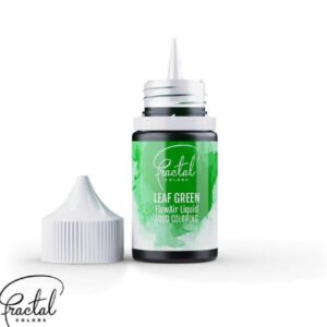 Colorant alimentar lichid pt aerograf, ciocolata, pasta de zahar, Verde 30 g - Fractal