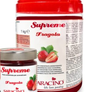 Pasta concentrata, Capsuna, 100%,Saracino, 1 kg,