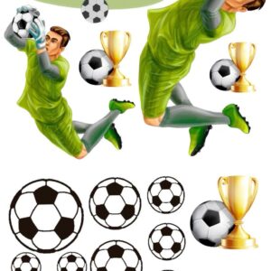 Vafe comestibile, tema fotbal