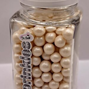 Perle comestibile, ALB, 8 mm, 100 gr, R
