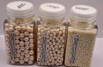 Perle comestibile, ALB , 2, 4, 10 mm, 300 gr