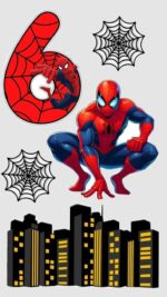 Vafe comestibile, Spiderman, 6 ani