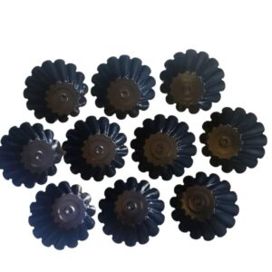 Forma tarta, savarina diametru 8 cm , 10 buc