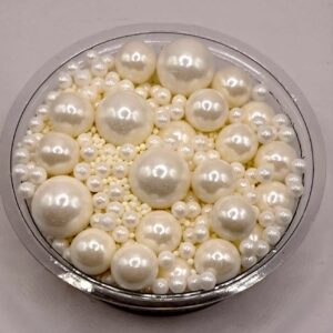 Perle comestibile, ALB Perlat * ,MIX, 50 gr
