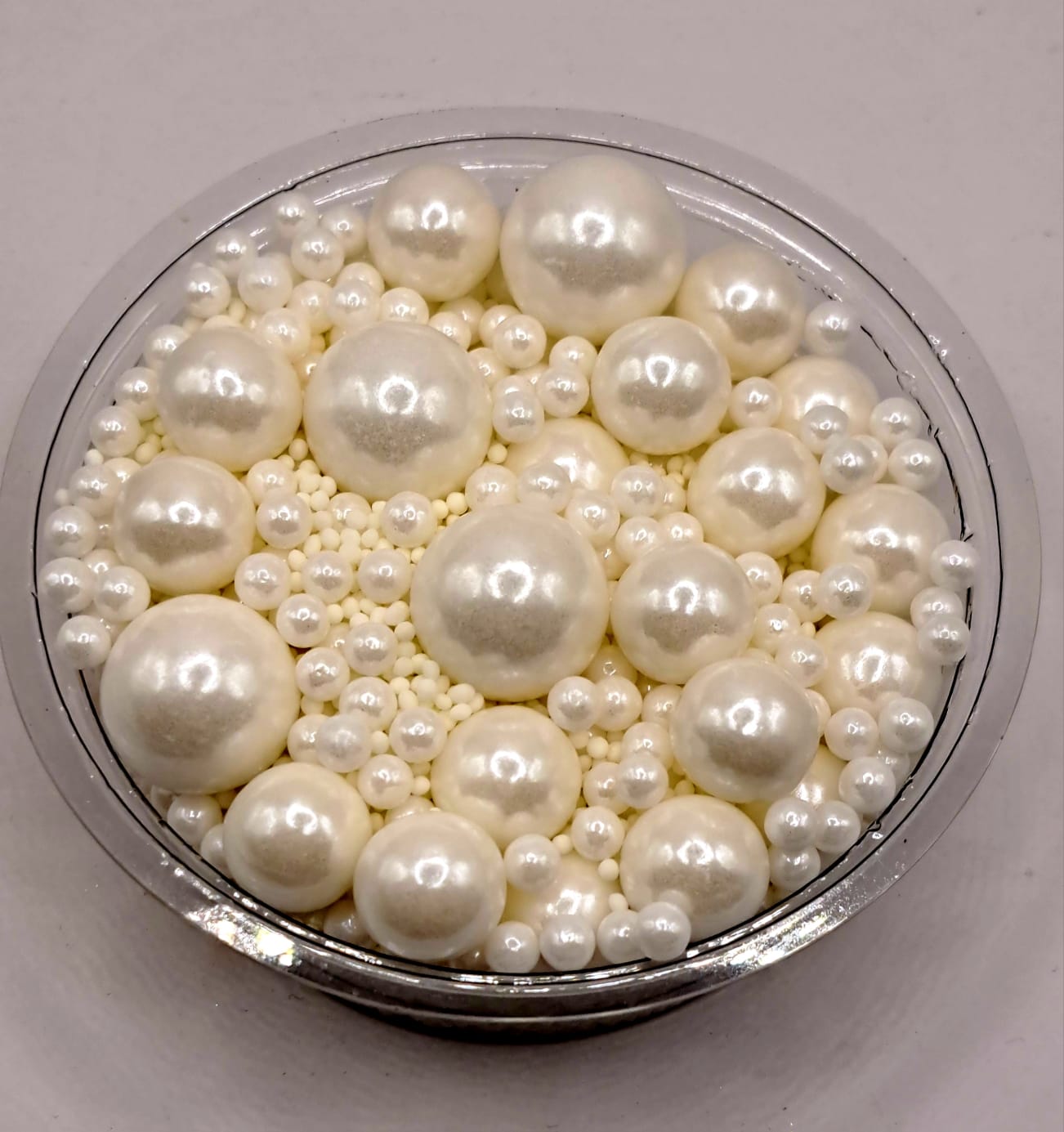 Perle comestibile, ALB Perlat * ,MIX, 50 gr