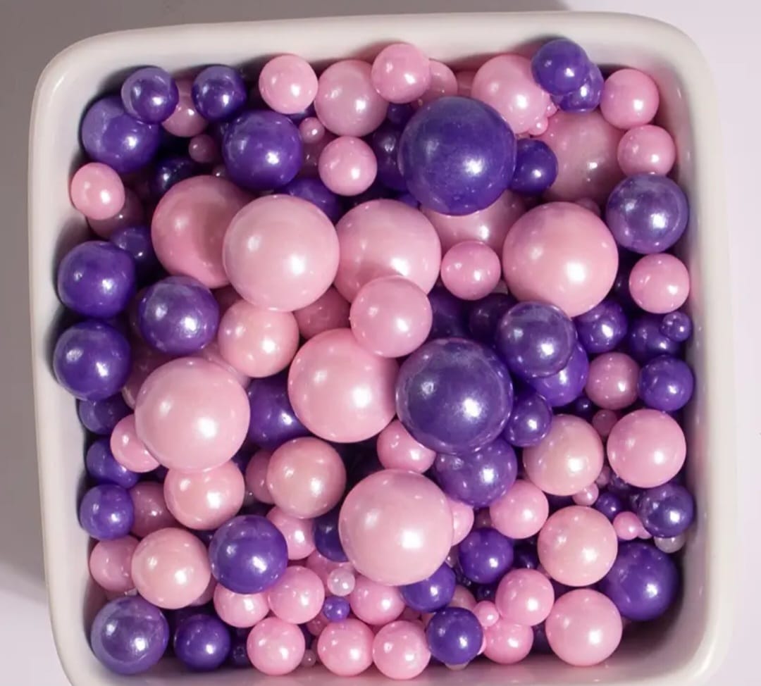 Perle comestibile, Roz-Mov, 50 gr