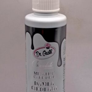 Cake drip, glazura temperata, 120 gr, Argintiu