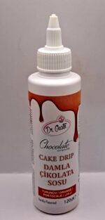 Cake drip, glazura temperata, 120 gr, Portocaliu