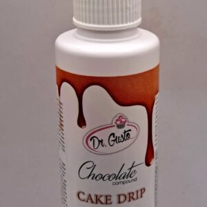 Cake drip, glazura temperata, 120 gr, Portocaliu