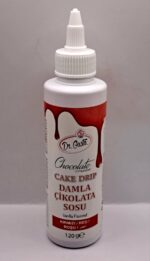 Cake drip, glazura temperata, 120 gr, Rosu
