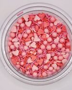 Perle comestibile, mix roz pal, 20 gr