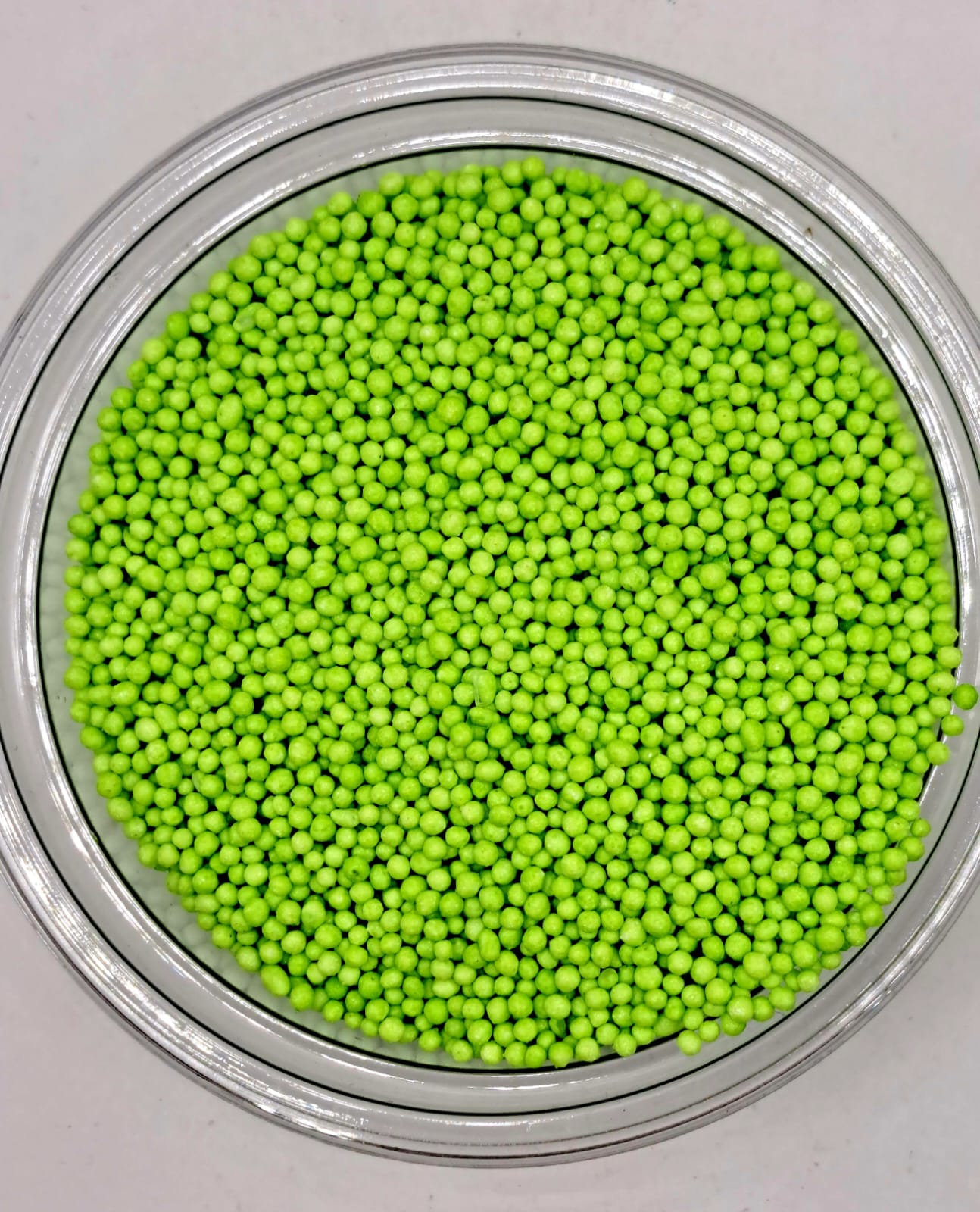 Perle comestibile, verde deschis, 50 gr