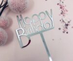 Toper acril,  argintiu HB