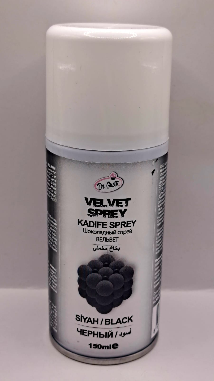 Colorant spray Catifea 400 ml, Negru