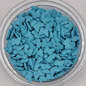 Perle comestibile, confeti fluturi albastri, 30 gr