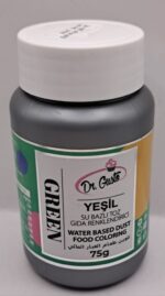 Colorant liposolubil pudra, Verde, pentru ciocolata, 75 gr