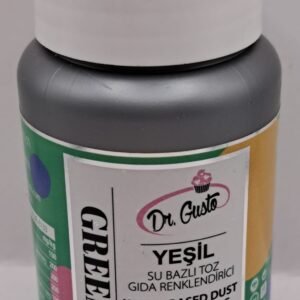 Colorant liposolubil pudra, Verde, pentru ciocolata, 75 gr