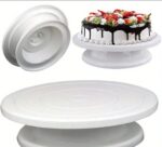 Suport rotativ pentru tort PVC, 28 cm
