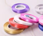 Fundite, banda pentru fundite decor tort, 0,5 mm,5 m,  ALB, material lucios