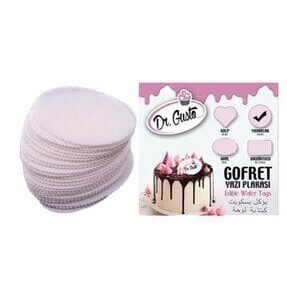 Vafe pentru scris mesaj , Oval, 24 buc / set