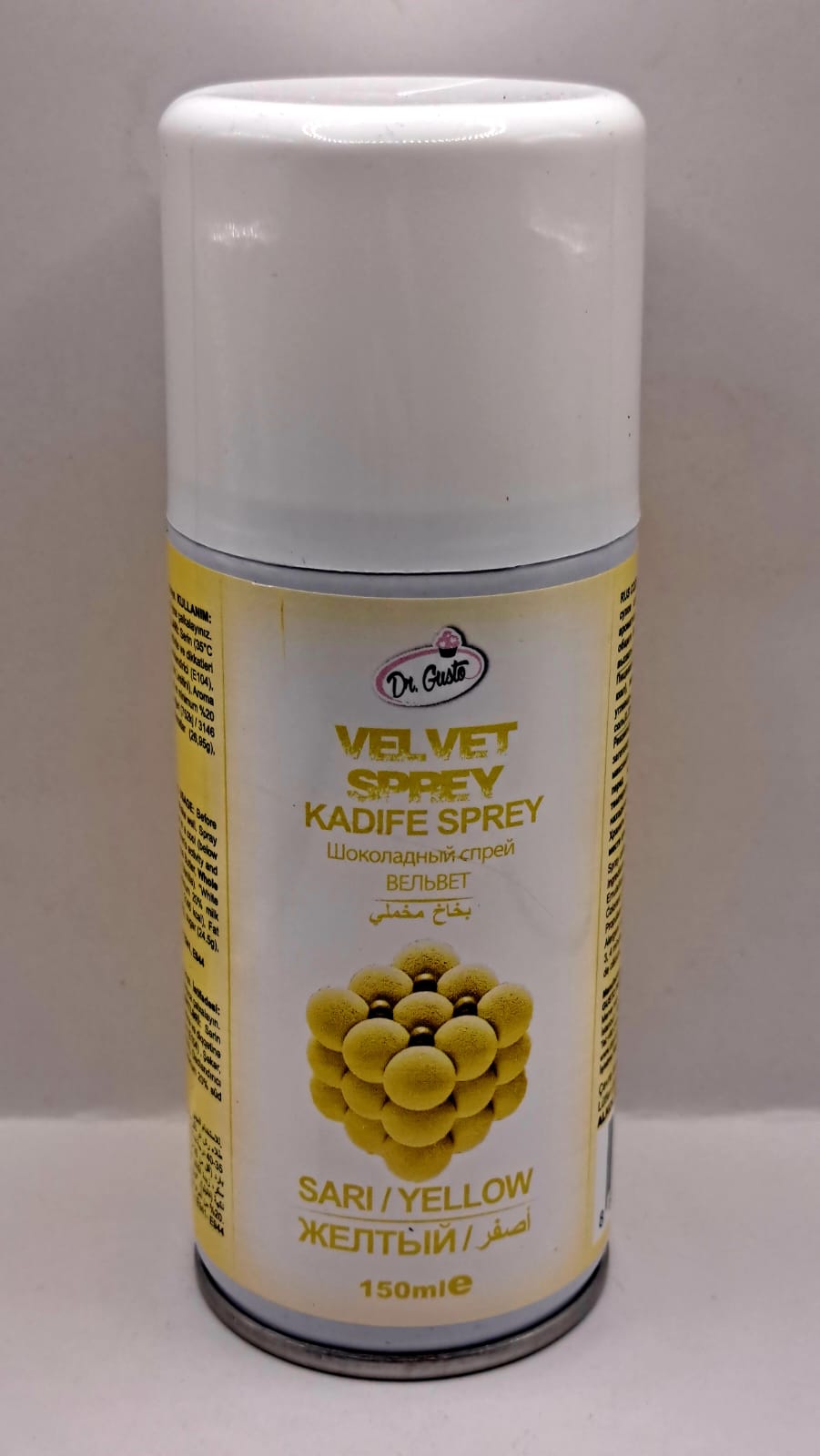 Colorant spray Catifea 250 ml, Galben