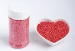 Perle Rosu 2 mm, 90 gr
