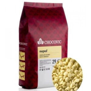 Ciocolata Alba 29.6% - CHOCOVIC NAPAL, 5 kg