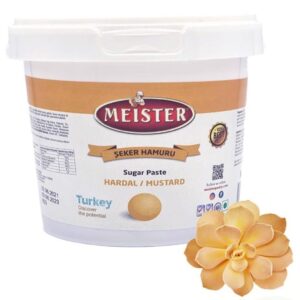 Pasta de zahar, 1 kg, mustar MEISTER