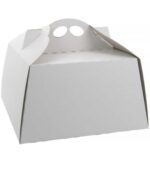 Cutie tort, ALB, 25*25*14 cm inaltime