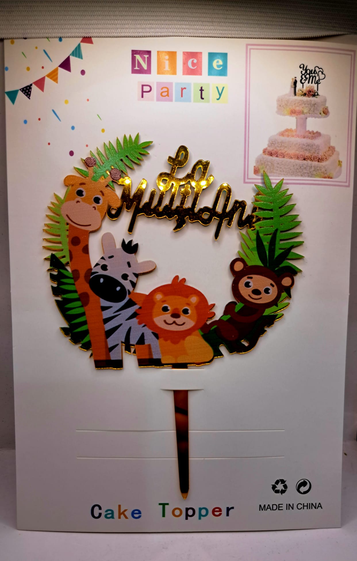 Toper HAPPY Birthday, Animale salbatice